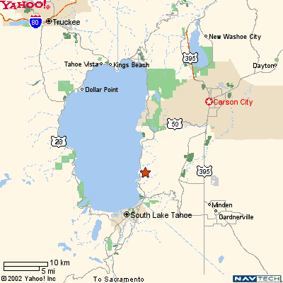 Tahoe Basin Map